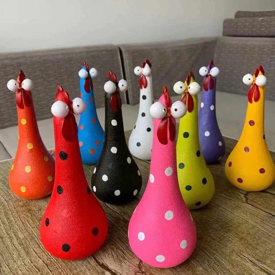 Silly Chickens Decoration