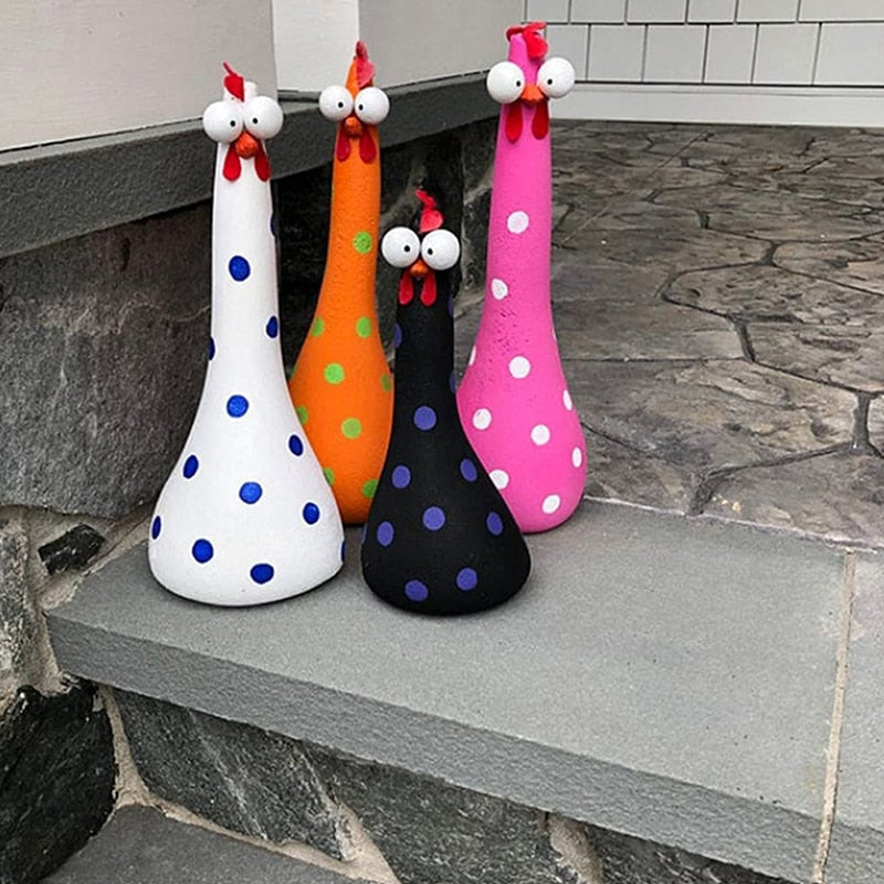 Silly Chickens Decoration