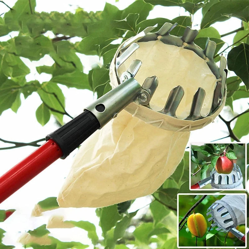 Metal Fruit Picker Basket