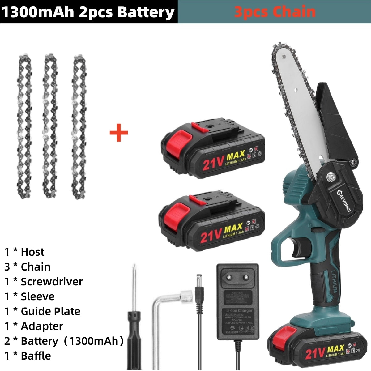 21V Mini Chainsaw