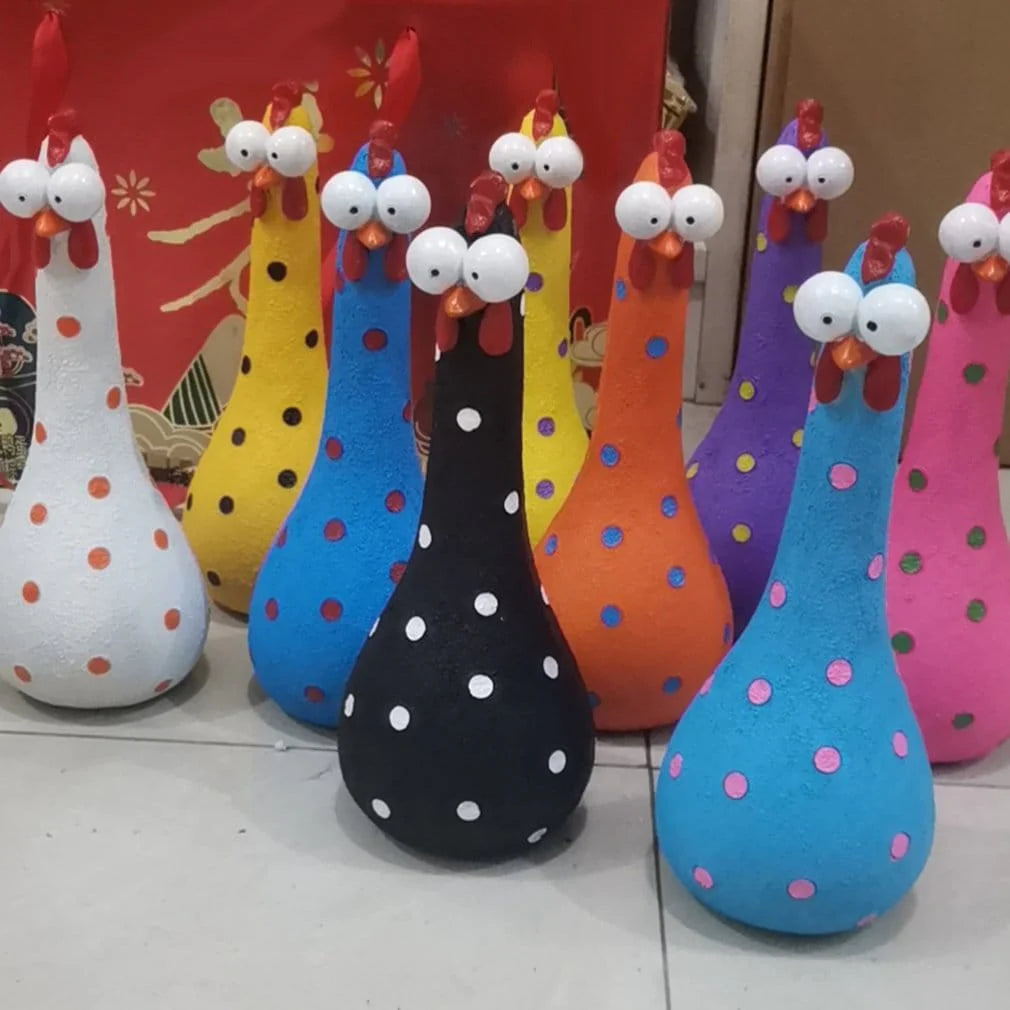 Silly Chickens Decoration