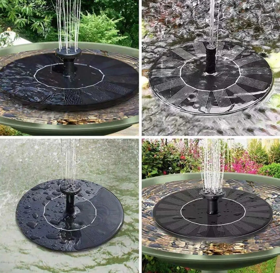 Solar Garden Fountain